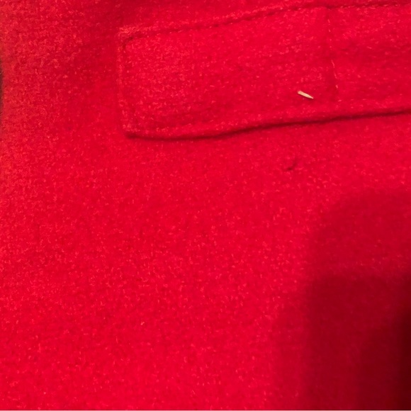 Vintage Eddie Bauer Men’s 100% Wool Winter Shirt, Red/Large - Picture 2 of 10